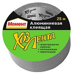 ХозЛента «Момент» алюминиевая ХозЛента «Момент» алюминиевая. Ленты малярные Уплотнители Скотчи