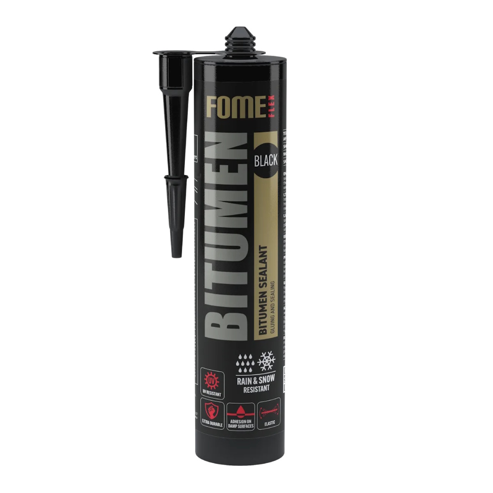Герметик битумный FOME FLEX Bitumen, черный Герметик битумный FOME FLEX Bitumen, черный