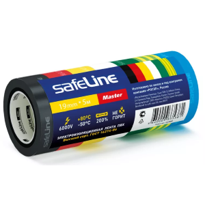Изолента ПВХ 15мм* 5м комплект 7 цветов Master Safeline Изолента ПВХ 15мм* 5м комплект 7 цветов Master Safeline