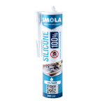 Герметик SMOLA 100%  SILICONE, санитарный