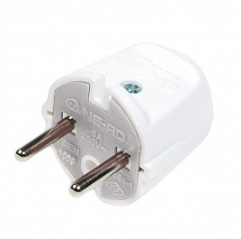 Вилка штепсельная 6А, 250В