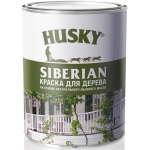Краска для дерева белая HUSKY SIBERIAN Краска для дерева белая HUSKY SIBERIAN. Пропитки Антисептики
