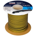 Уплотнитель самоклеящийся Tytan Professional D-профиль Уплотнитель самоклеящийся Tytan Professional D-профиль. Ленты малярные Уплотнители Скотчи