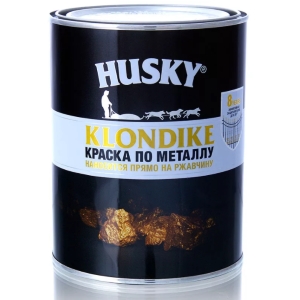 Краска по металлу с молотковым эффектом HUSKY-KLONDIKE