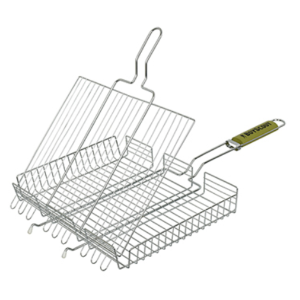 Решетка-гриль универсальная большая (веер в ПОДАРОК) 65(+5)*42*32*5,5см