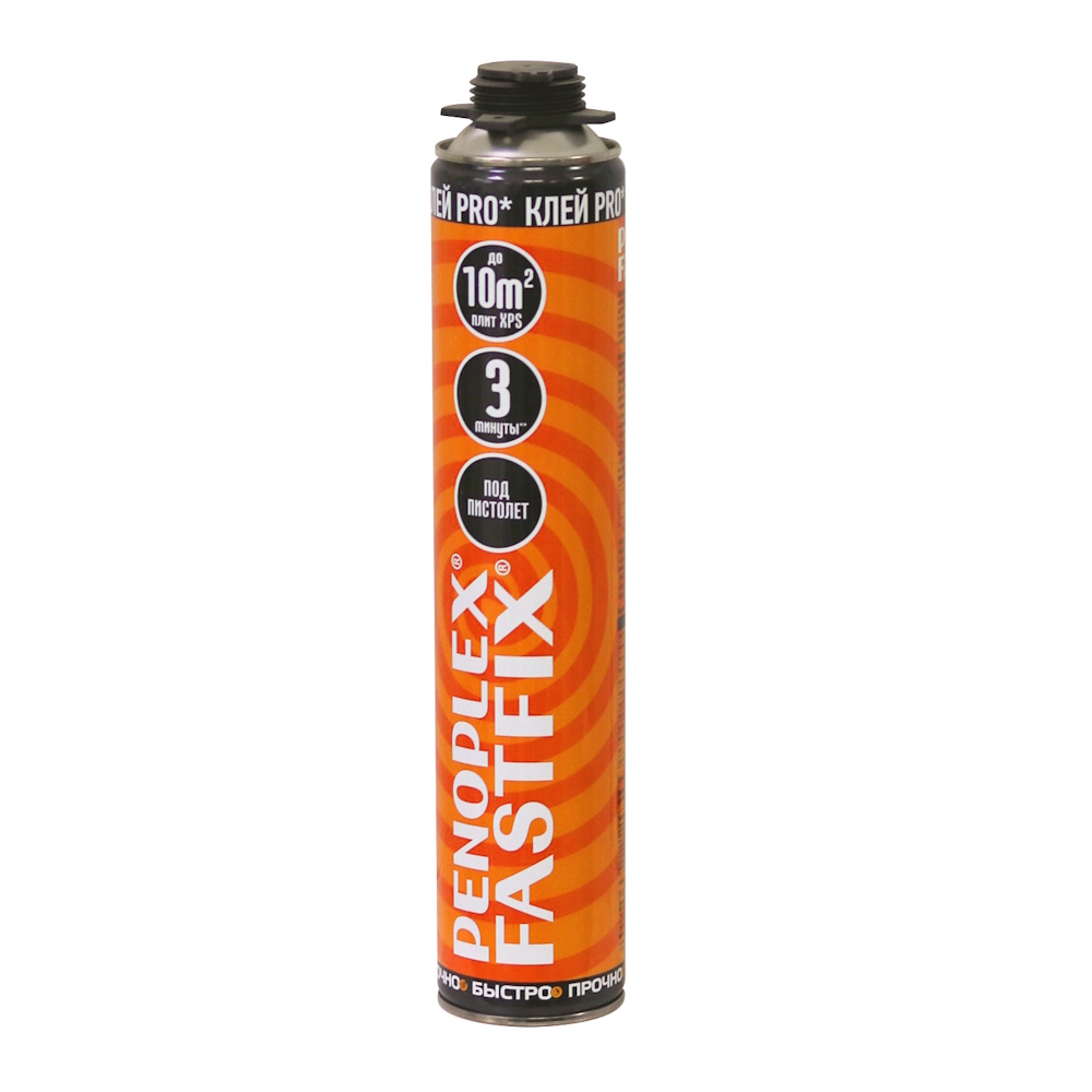 Клей-Пена «Penoplex fastfix» (750мл) Клей-Пена «Penoplex fastfix» (750мл)
