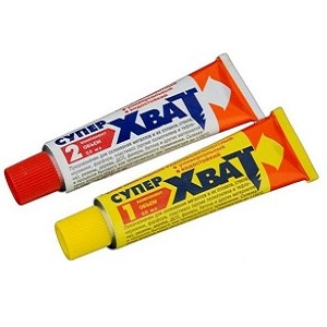 Клей «Супер-Хват» (100г) эпоксидный 2-х комп. Новбытхим Клей «Супер-Хват» (100г) эпоксидный 2-х комп. Новбытхим