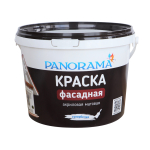 Краска Фасадная акриловая матовая Супербелая «Panorama»