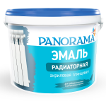 Эмаль акриловая радиаторная белая глянцевая «Panorama»